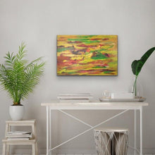 Load image into Gallery viewer, orange-abstract-Lamda 13 Abstract - Art Print