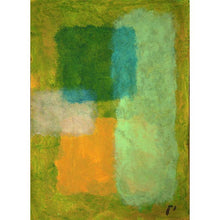 Load image into Gallery viewer, orange-abstract-Mu 24 Abstract Wall Art Print