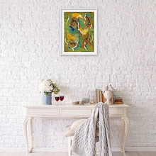 Load image into Gallery viewer, yellow-abstract-art-Phi 7 Abstract Wall Art Print-Sensory Art House