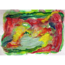 Load image into Gallery viewer, yellow-abstract-art-Rho 17 Abstract Wall Art Print-Sensory Art House