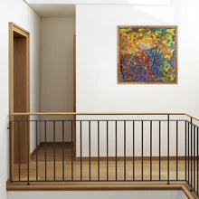 Load image into Gallery viewer, yellow-abstract-art-Rho 2 - Abstract Wall Art Print-Sensory Art House